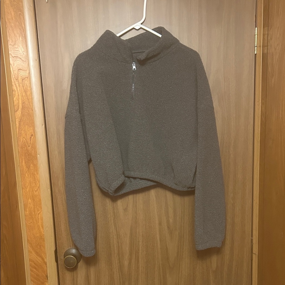 T.J.Maxx Gray Crew Neck Sweater